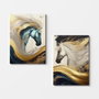 Wallity 2KNV4351 Lienzos Decorativos Multicolor (2 Piezas de 50 x 70 cm)